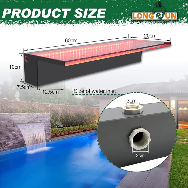 Produktbild Longrun Wasserfall-Überlauf