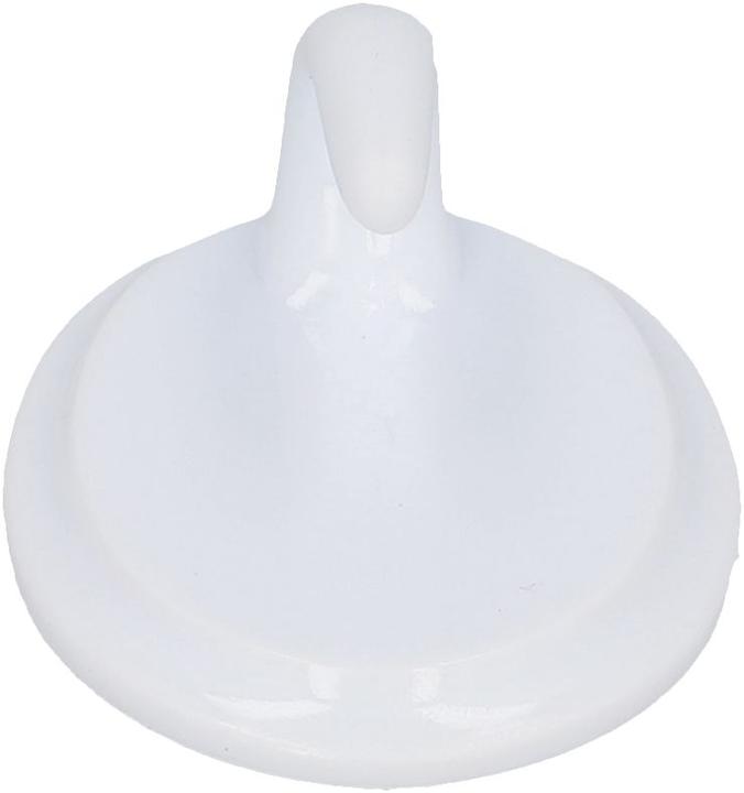 Image du produit Inofix Crochet adhésif ovale, blanc, 2 pièces