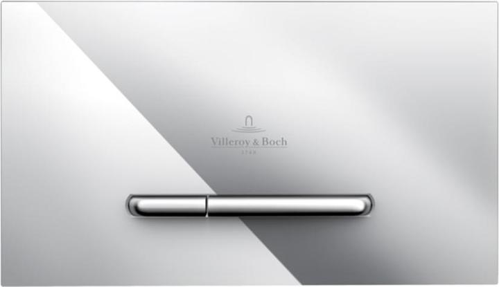 Produktbild Villeroy & Boch V&B Betätigungsplatte ViConnect E300 253x145x20mm chrom