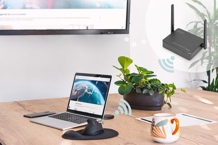 Produktbild Digitus Wireless Collaboration System (50 m, HDMI 2.0)