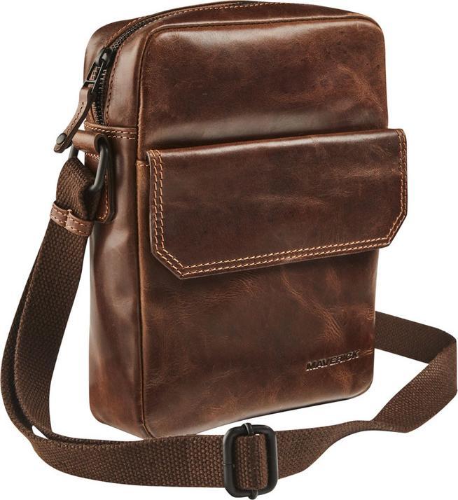 Actual product image Maverick The Original Leder-Tasche City, braun