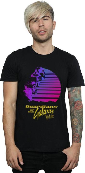 Actual product image Mens Guardians Of The Galaxy Vol. 2 Retro T-Shirt (XXL)