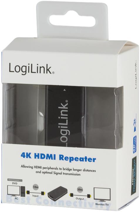 Actual product image LogiLink 4K HDMI Repeater (Extender)