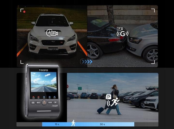 Actual product image Viofo A329S 3CH (Bluetooth, 4K)