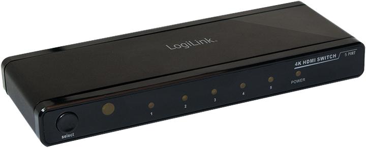 Produktbild LogiLink HDMI 5-Port Switch (Video Switch)