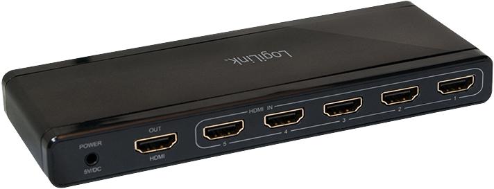 Produktbild LogiLink HDMI 5-Port Switch (Video Switch)