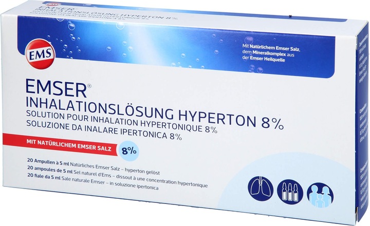 Immagine prodotto Emser Inhalationslösung 8 % hypertonisch