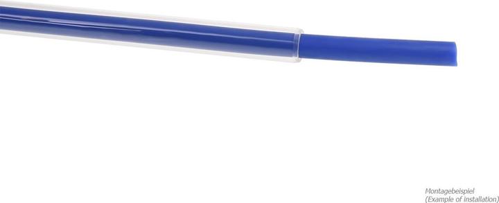 Actual product image Alphacool Silicone Bending Insert 100cm for ID 3/8" / 10mm HardTubes - Blue (1 m, Plastic)
