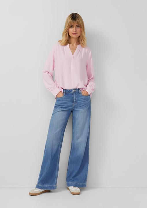 Immagine prodotto s.Oliver Bluse Weiche Viskose-Bluse mit Raffung (46)