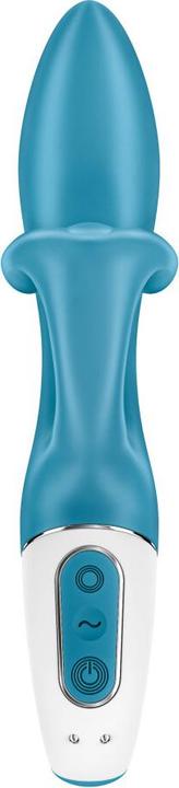 Actual product image Satisfyer Embrace Me Rabbit Vibrator - Turquoise