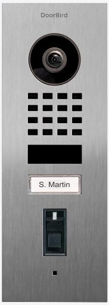 Actual product image Doorbird Door station D1101FV (Wi-Fi, Cable)