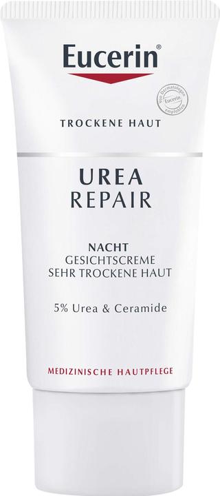 Produktbild Eucerin Urea Repair 5% Nacht Gesichtscreme, 50 ml Creme (50 ml, Nachtcreme, SPF 15)