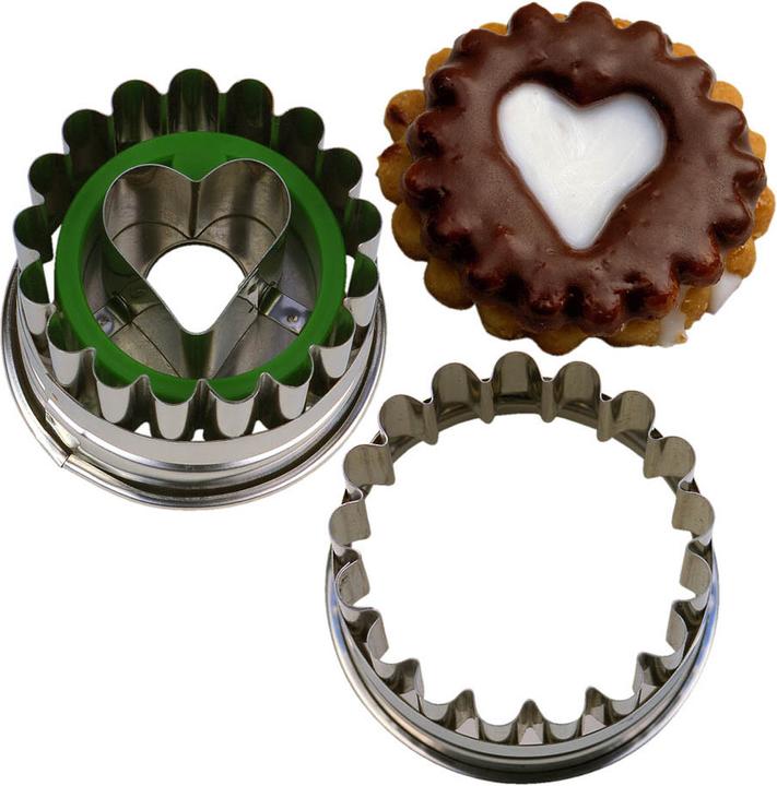 Produktbild Städter Linzer Ausstecher mit Herz Auswerfer