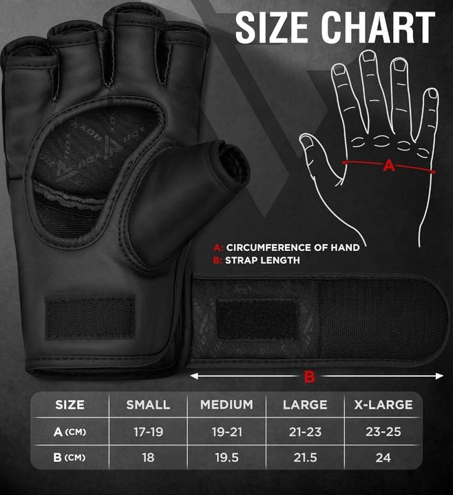 Produktbild Rdx F12 Training MMA Gloves (12 OZ, L)