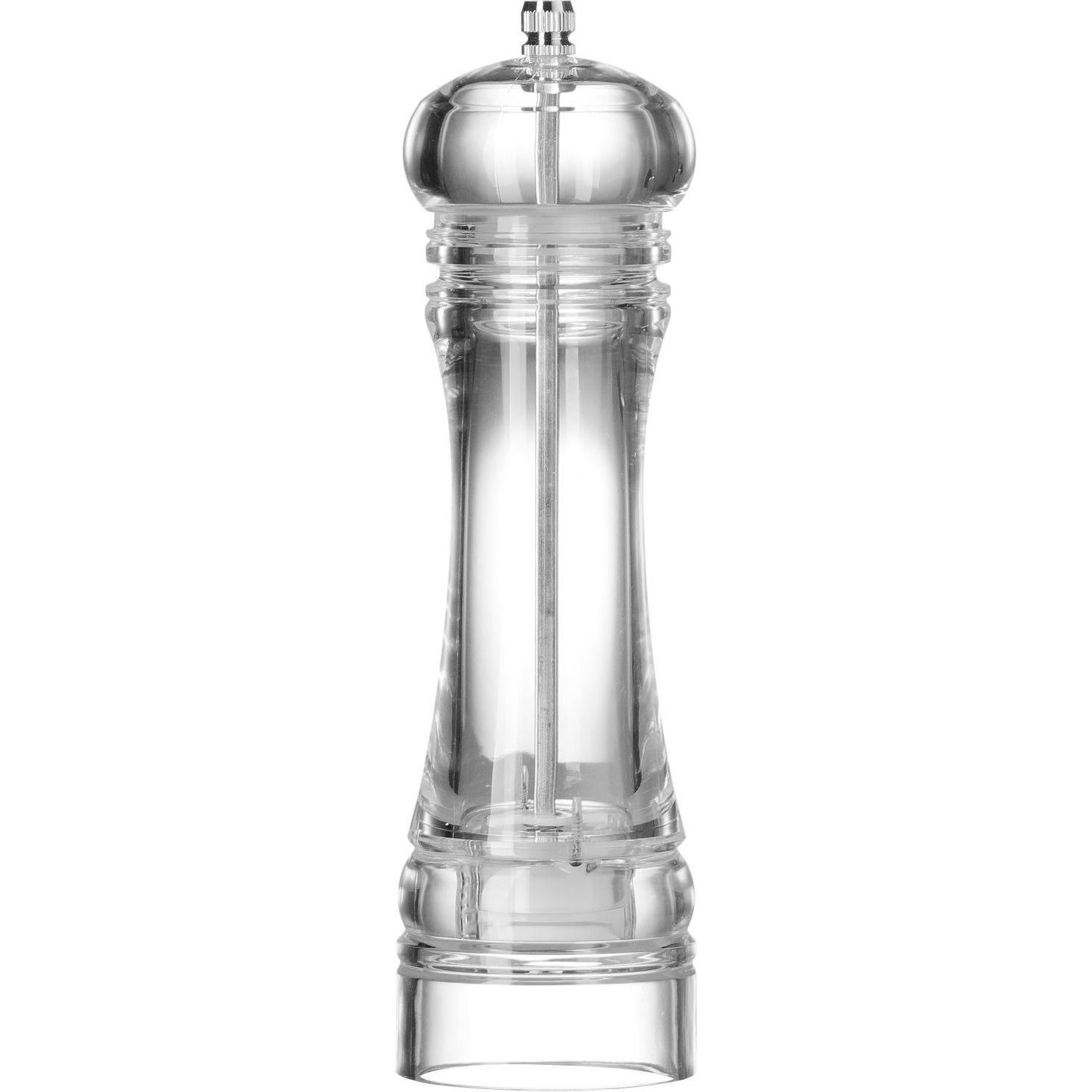 Hendi Macina sale in acrilico. Trasparente, Macinapepe + Spargispezie, Trasparente