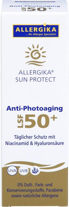 Produktbild Allergika Sun Antiphoto 50 (Sonnencreme, SPF 50+, 50 ml)