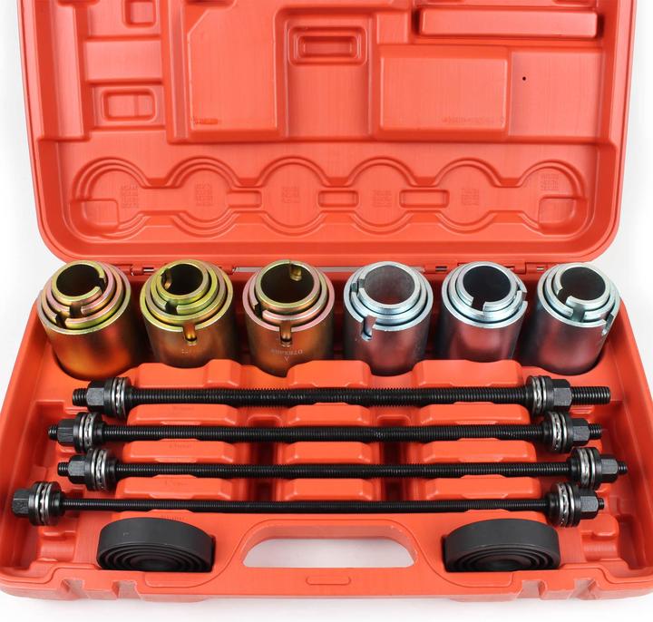 Wiltec 26pc Universal Press and Pull Sleeve Kit to Remove or Install Wheel Bearings and Seal Bushes
