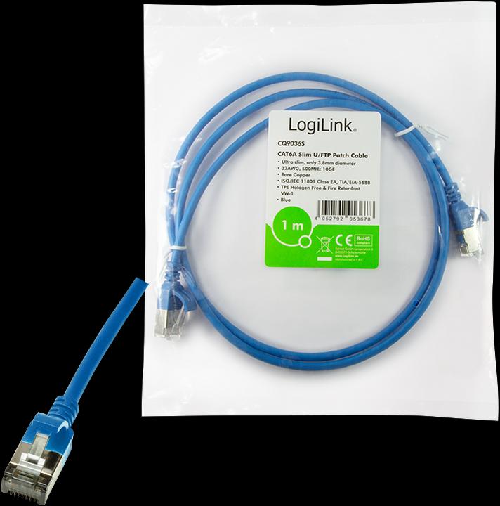 Productafbeelding LogiLink Netwerkkabel (STP, CAT6a, 0.50 m)