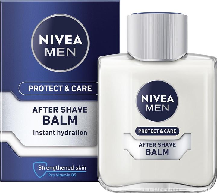 Actual product image NIVEA MEN After Shave Balm Sensitive 100 ml (Aftershave balm, 100 ml)