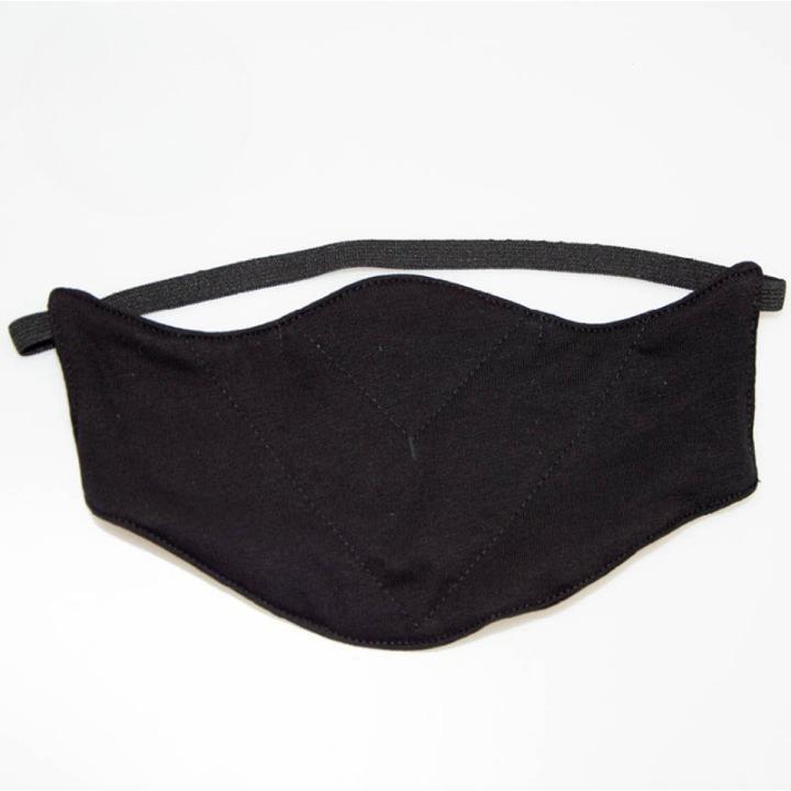 Actual product image Shenzhen Mundschutzmaske aus Stoff Schwarz - Einheitsgrösse (1 x)