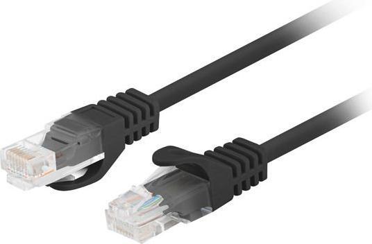 Produktbild Lanberg Patch Cord cat. 5E UTP PCU5-10CC-0750-BK Black, 7.5 m (7.50 m)