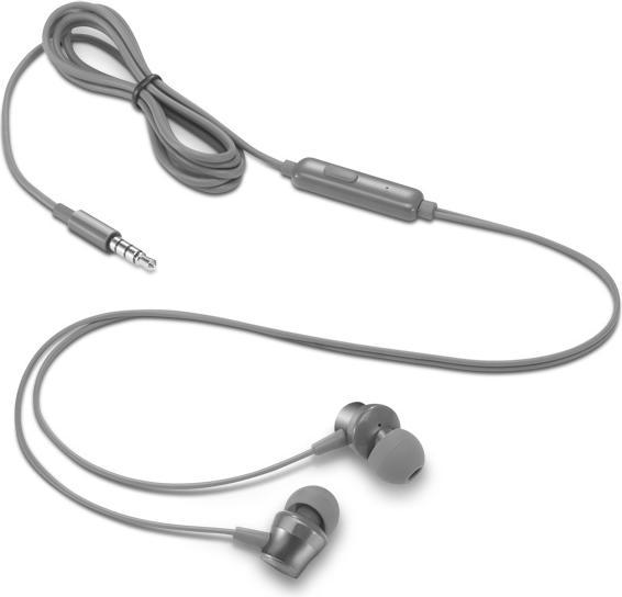 Actual product image Lenovo 110 Analogue in-ear headphones (Cable)