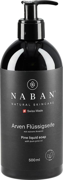 Immagine prodotto Naban - Sapone liquido al pino cembro (Sapone liquido, 500 ml)