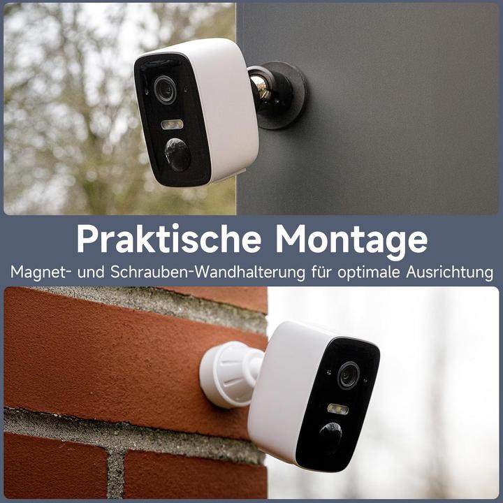 Actual product image Rollei Überwachungskamera Wireless Security Cam 2K (2304 x 1296 Pixels)