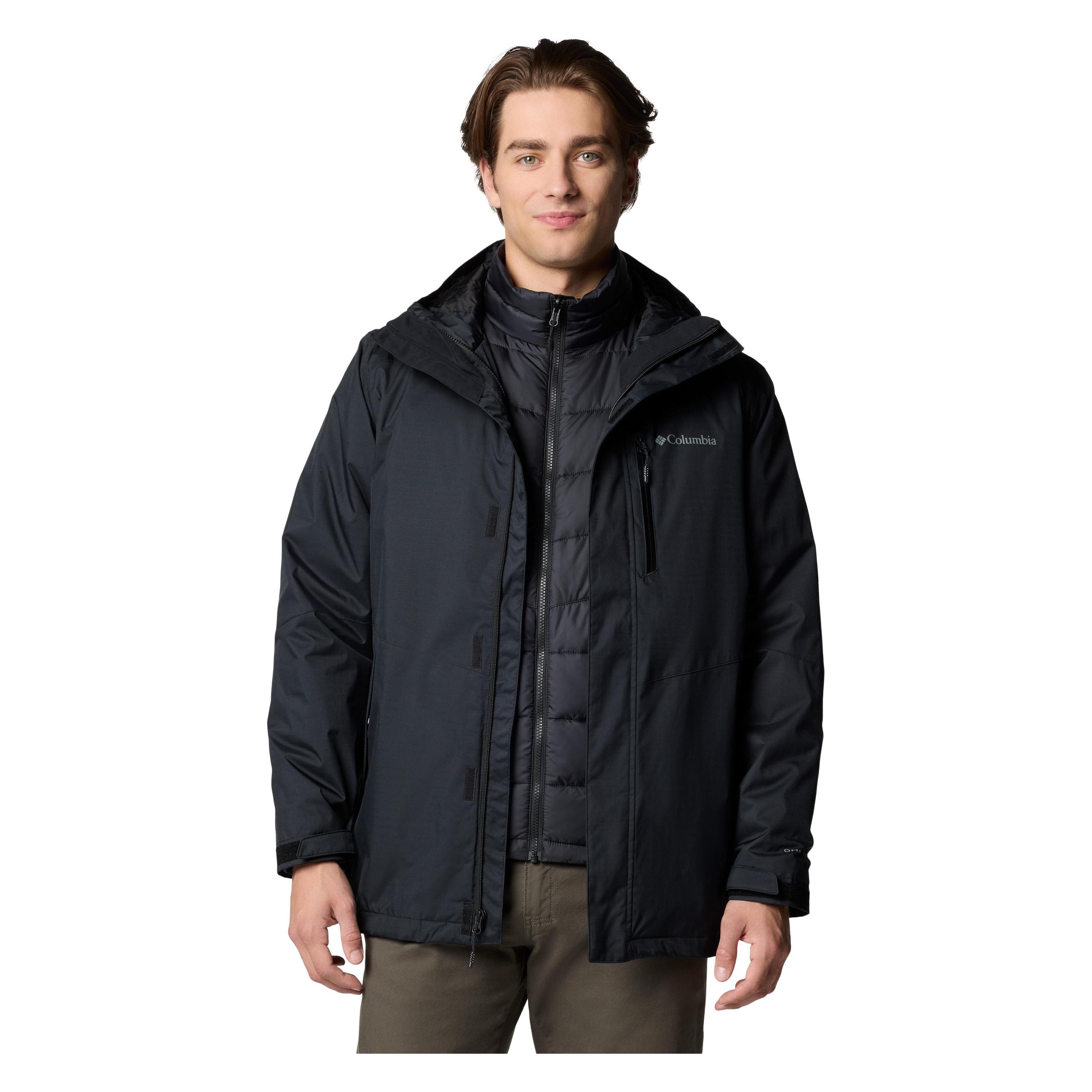 Columbia, Herren, Outdoorjacken, Oak Harbor™ Interchange Jacket (M), Schwarz, M