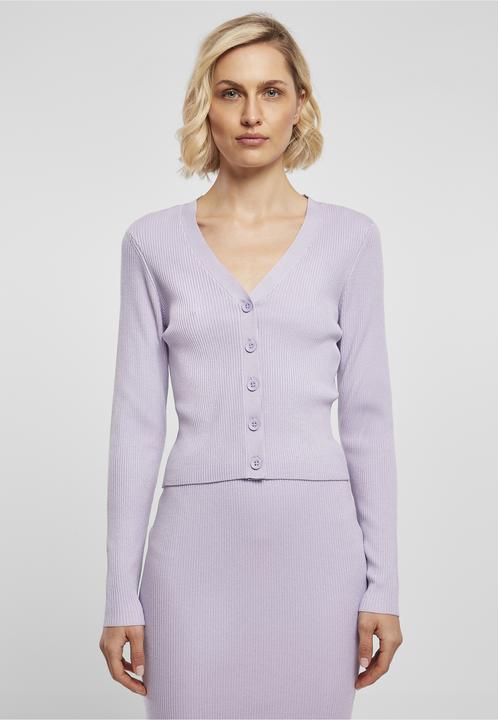 Produktbild Urban Classics Ladies Short Rib Knit Cardigan - 16980 (XXL)