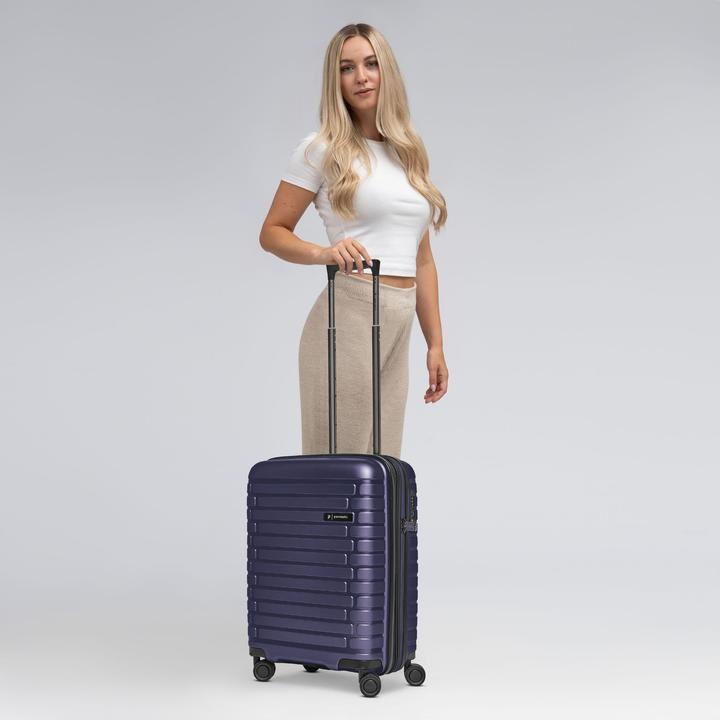 Immagine prodotto Pactastic Collection 04 THE CABIN + 4 Rollen Kabinentrolley S 55 cm mit Dehnfalte (40 l, Bagaglio a mano (fino a 50 litri))