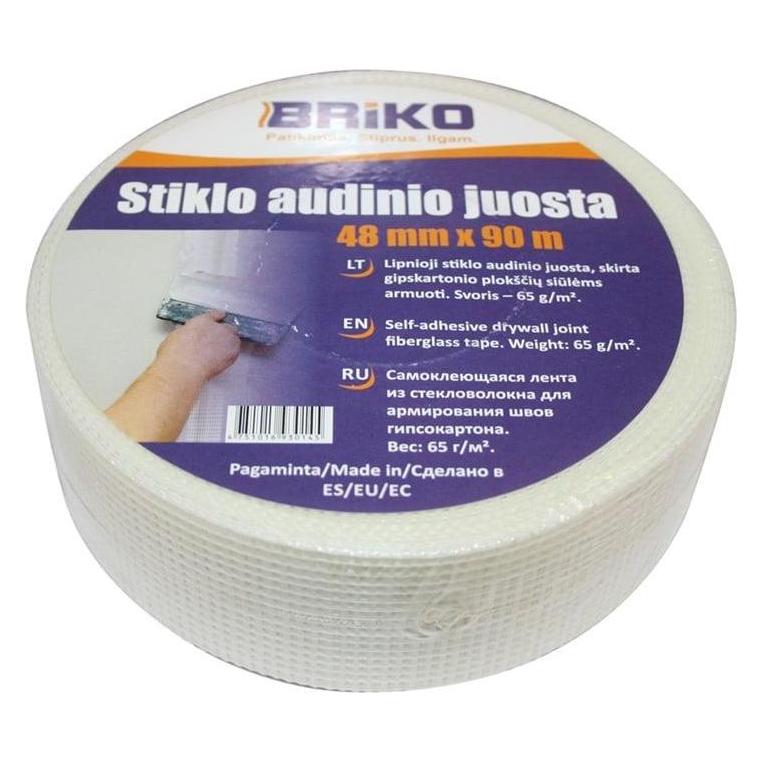 Briko, Nastro Adesivo, Self Adhrsive Mesh Tape 48MMX90M 65G/M2 (48 Mm)