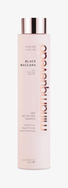 Actual product image Miriam Quevedo Black Baccarat Multiplying (250 ml, Liquid shampoo)