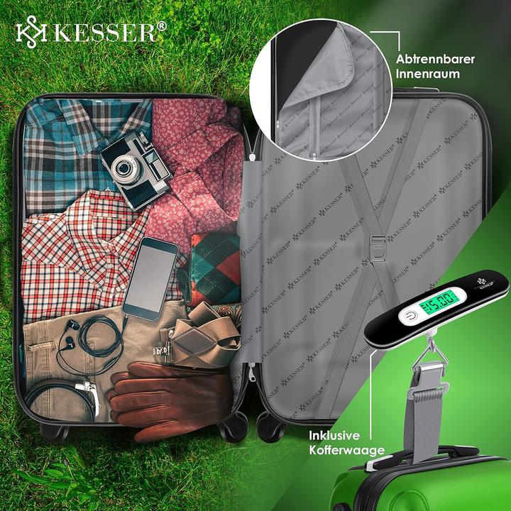 Produktbild Kesser 3-teiliges Hartschalenkoffer-Set (45 l)