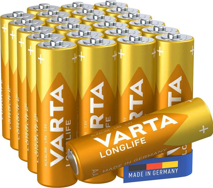 Actual product image Varta Longlife (24 pcs., AA, 2800 mAh)