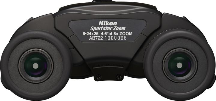 Actual product image Nikon Binoculars Sportstar Zoom 8-24x25 Black (24 x, 25 mm)
