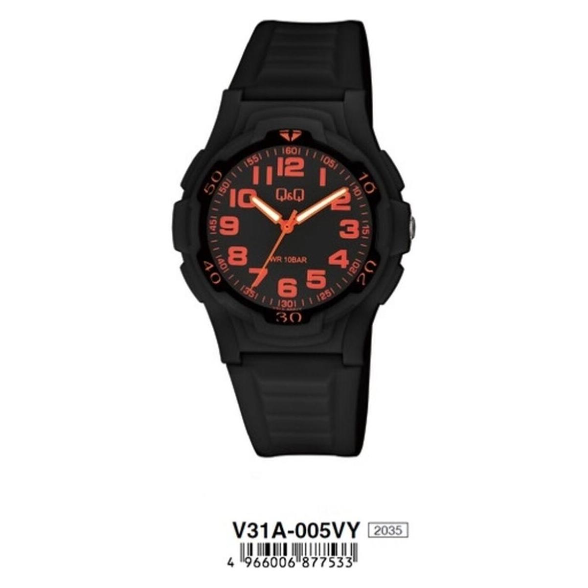 Q&Q, Armbanduhr, AnalogovÃ Hodinky V31A-004VY, (Analoguhr, 40 mm)