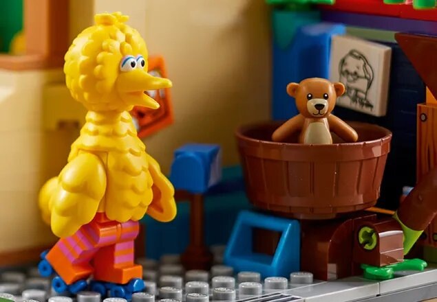 Actual product image LEGO 123 Sesame Street (21324, LEGO Ideas, LEGO Rare Sets)