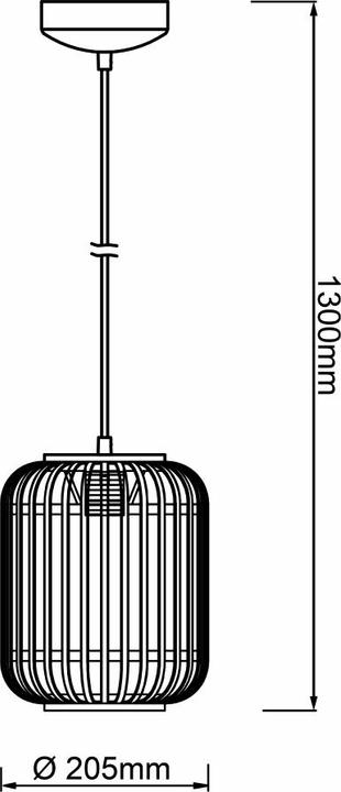 Produktbild Brilliant Woodrow (E27)