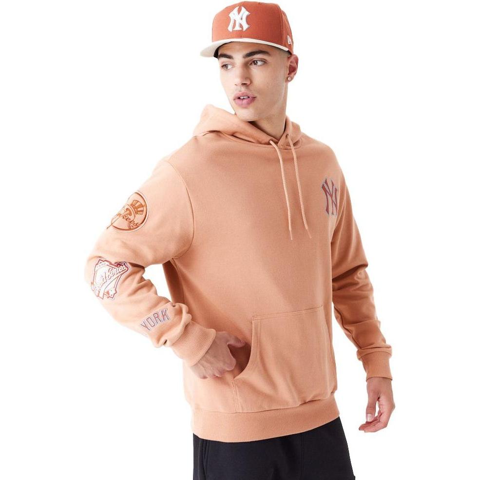Thumbnail - New Era, Herren, Pullover, Oversized Hoody WORLD SERIES New York Yankees - S, Braun, (S)