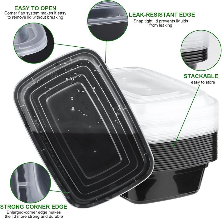 Produktbild SkingHong Meal Prep Container-Set