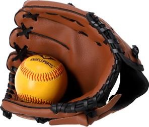 Actual product image Baseball Set Imitation Leather (9")
