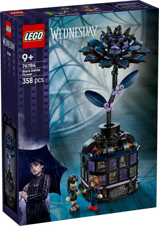Produktbild LEGO Schwarze Dahlie (76784, LEGO Wednesday)
