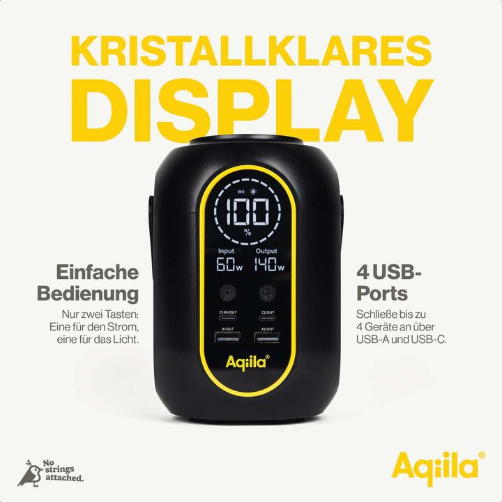 Actual product image Aqiila Powerbird S140 (199.80 Wh, 1.20 kg)