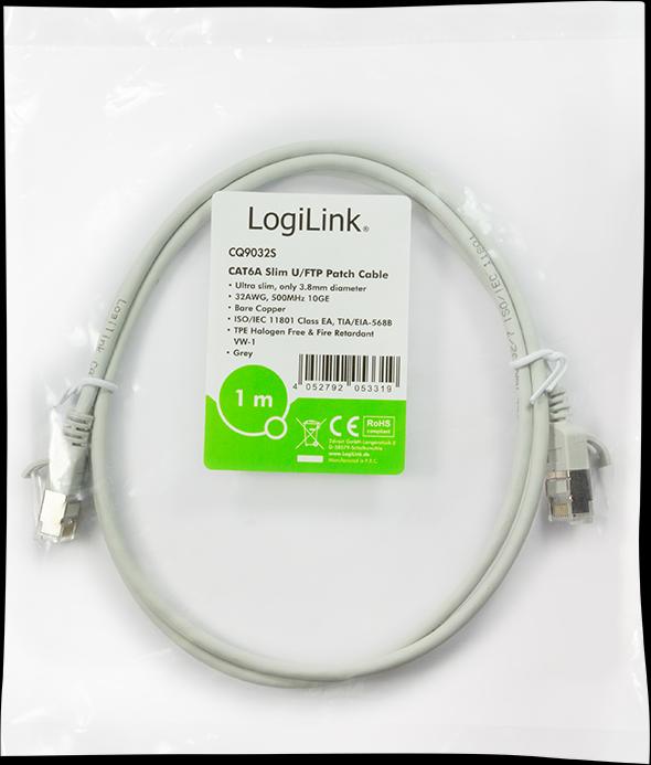 Productafbeelding LogiLink Netwerkkabel (STP, CAT6a, 1.50 m)