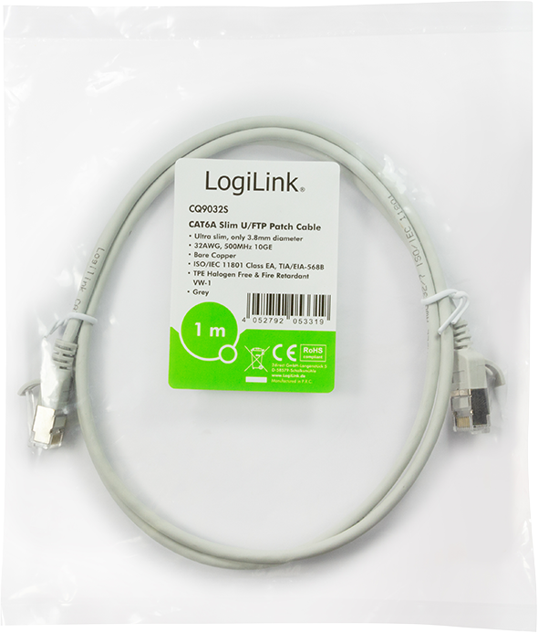 Immagine prodotto LogiLink Cavo di rete (STP, CAT6a, 1.50 m)