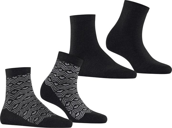 Image du produit Falke Heart Pattern SSO 2P (lot de 2, 39 - 42)