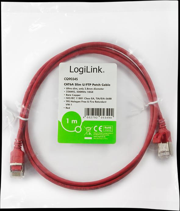 Actual product image LogiLink Network cable (STP, CAT6a, 5 m)