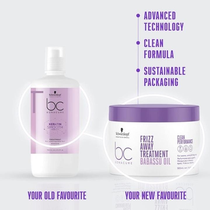 Produktbild Schwarzkopf Professional BC Frizz Away Treatment (500 ml)