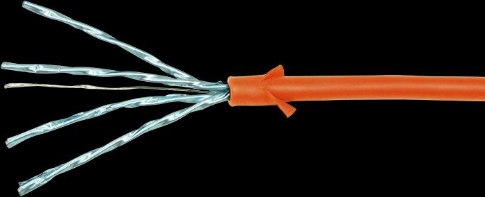 Produktbild LogiLink Netzwerkkabel (STP, CAT6a, 1 m)